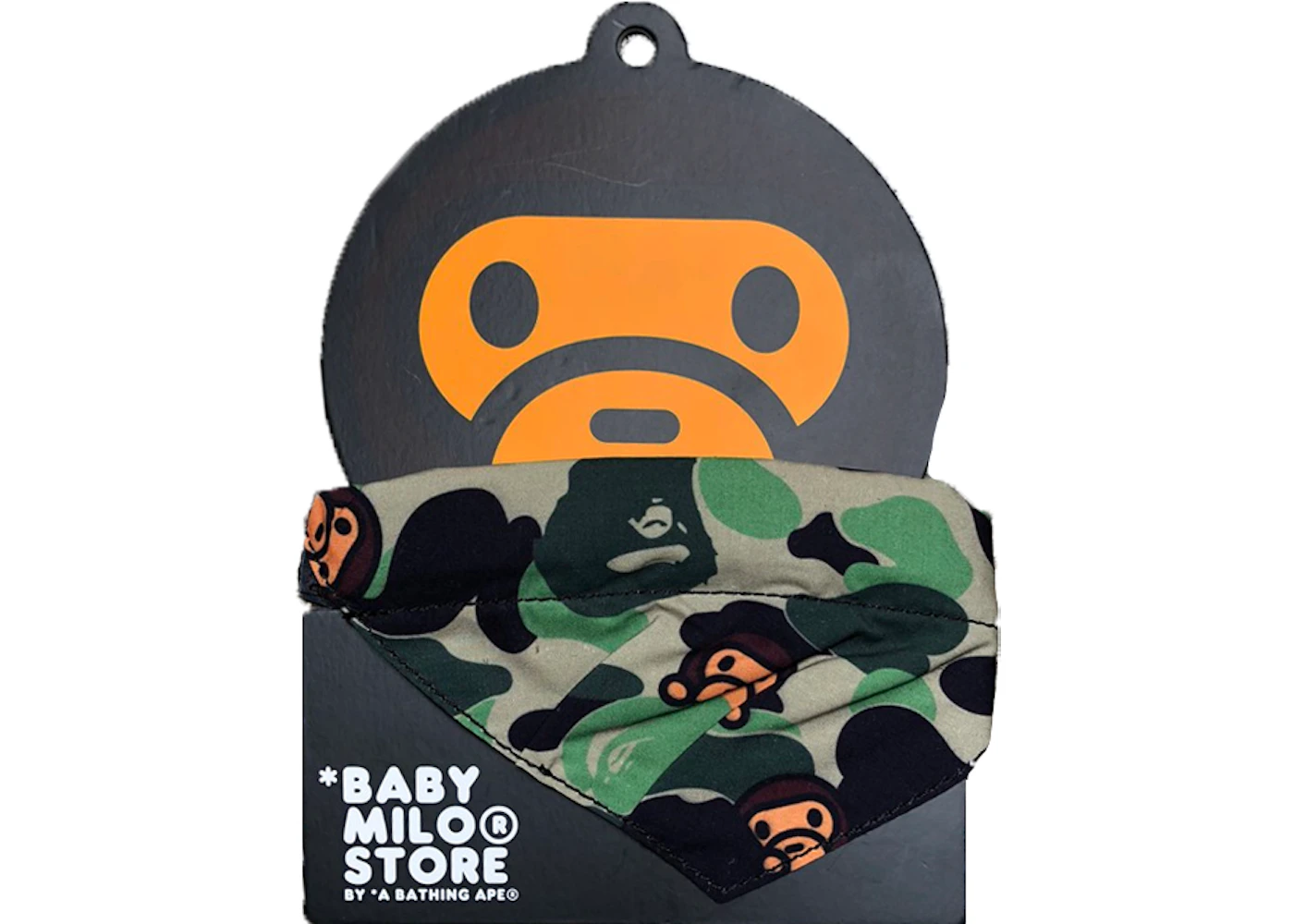 BAPE ABC Dog Bandana Green FR