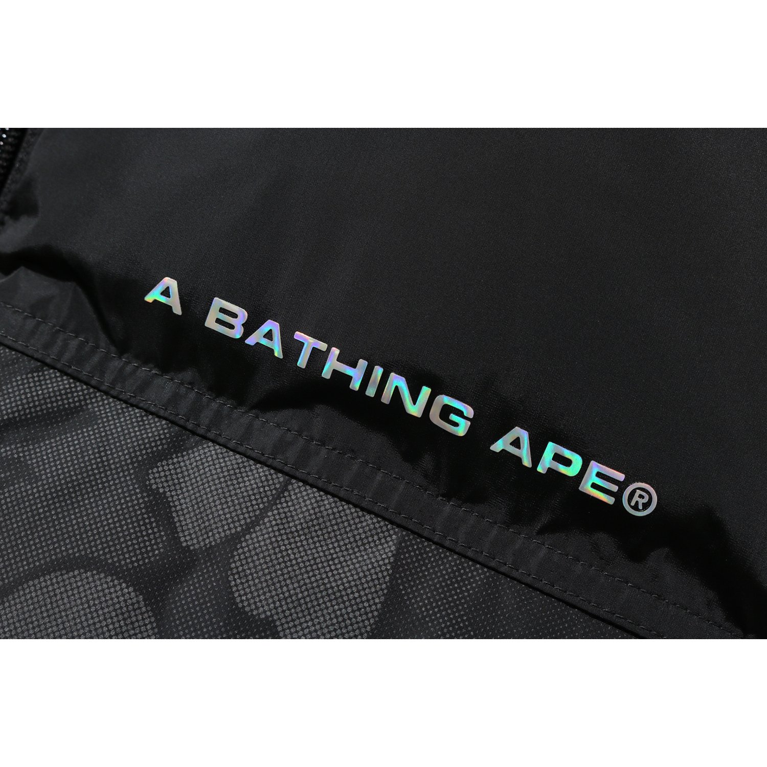 BAPE ABC Dot Reflective Camo Down Jacket Black - FW19 - US