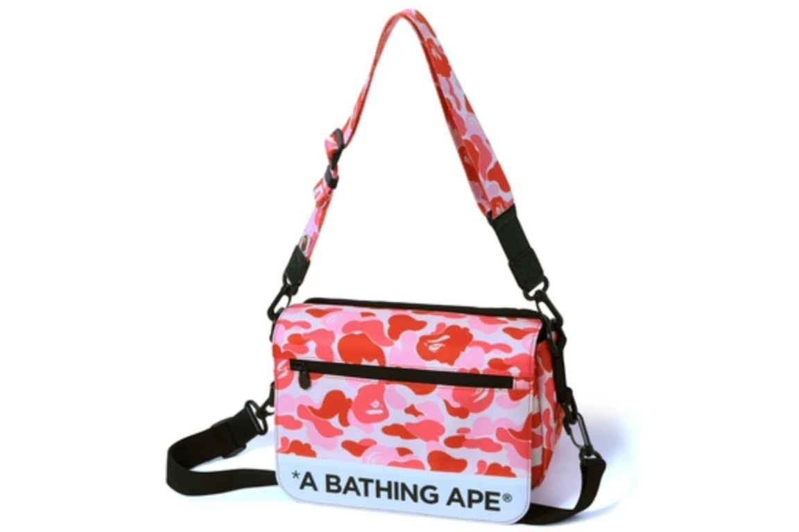 BAPE ABC Double Strap Bag (FW19) Pink