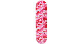 BAPE ABC Skateboard Deck Pink