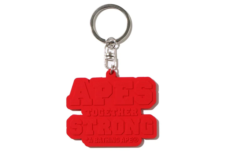 BAPE ATS Keychain Red