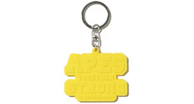 BAPE ATS Keychain Yellow