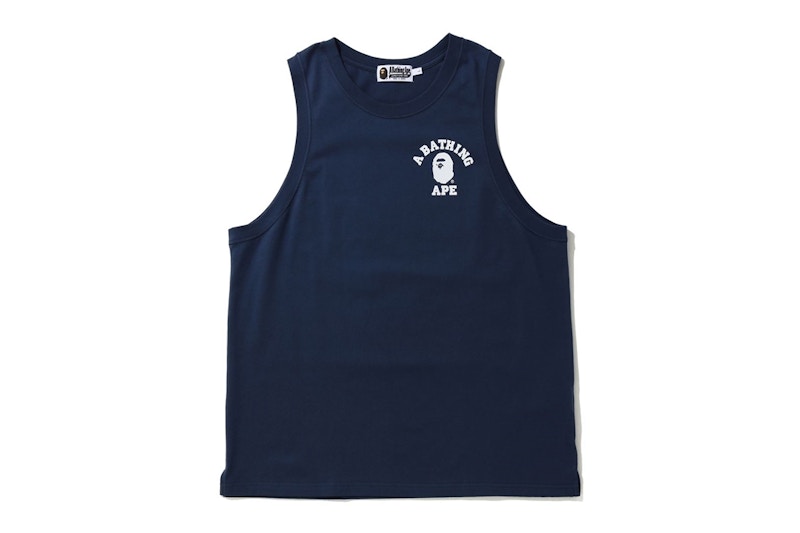 BAPE ATS Tank Top Navy