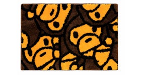 BAPE Baby Milo Heart Rug Brown - SS23 - US