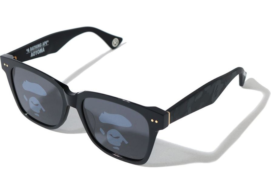 Pre-owned Bape Aoyama Sunglasses Black