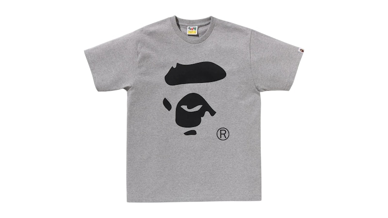 T-shirt BAPE Ape Face gris
