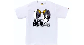 BAPE Ape General Tee White