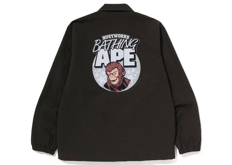 bape x dragon ball z coach jacket