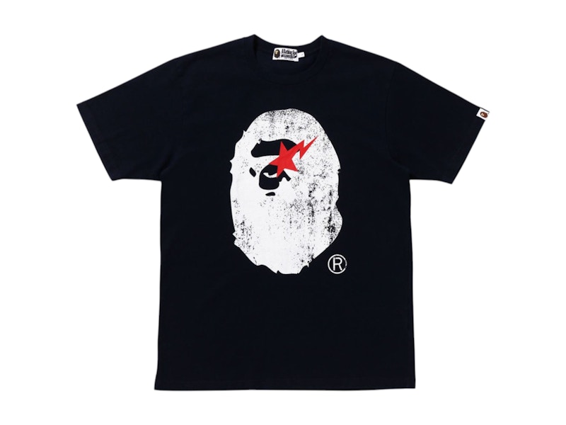 BAPE Ape Head Bapesta Indigo Tee Blue/Indigo Men's - US