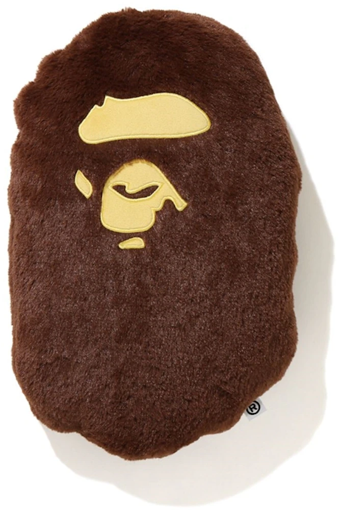 BAPE Ape Head Rug Brown - US