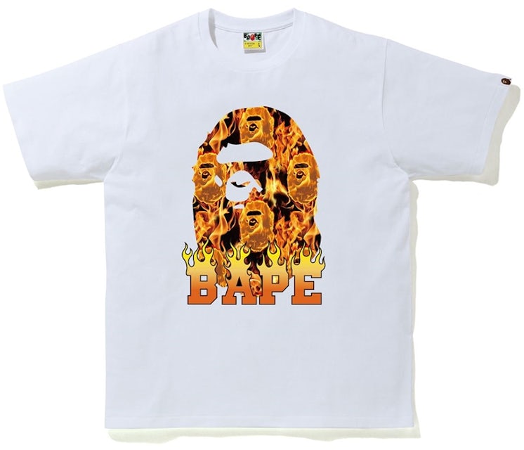 Bape Ape Head Baseball T Shirt