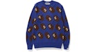 BAPE Ape Head Knit Blue