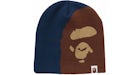 BAPE Gorra de punto Ape Head Azul marino