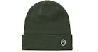 Gorra de punto BAPE Ape Head One Point (FW21) Olivedrab