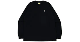 BAPE Ape Head One Point Relaxed Fit L/S Tee Black