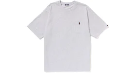 BAPE Ape Head One Point Relaxed Fit Pocket Tee (SS23) Grey