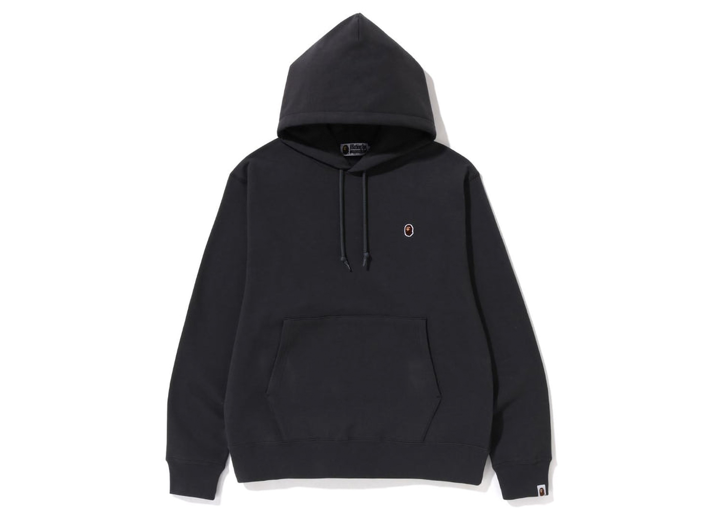 BAPE Ape Head One Point Relaxed Fit Pullover Hoodie Gray Men's