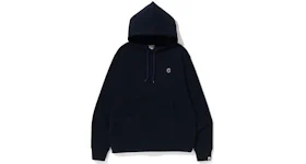 BAPE Ape Head One Point Relaxed Fit Pullover Hoodie (SS23) Navy