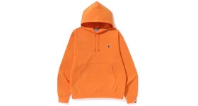 BAPE Ape Head One Point Relaxed Fit Pullover Hoodie (SS23) Orange