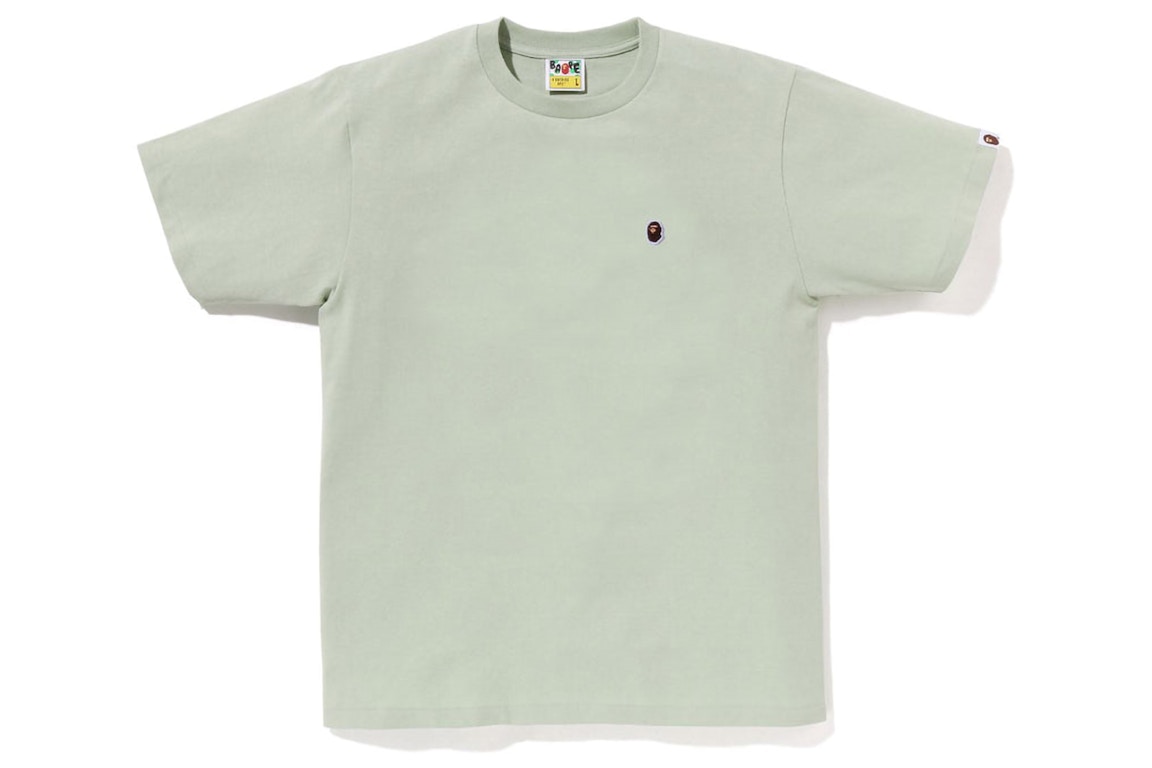 Click to view more detailed imagery on our partner's website Pre-owned Bape Ape Head One Point Tee (ss23) Green