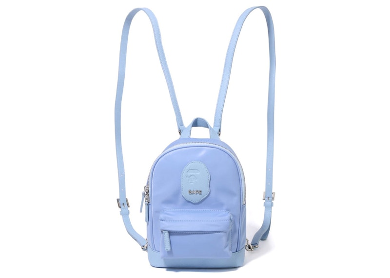 バッグ APE HEAD PATCH MINI DAYPACK L BAPE Ape Head Patch Mini Daypack Black - SS23 - US