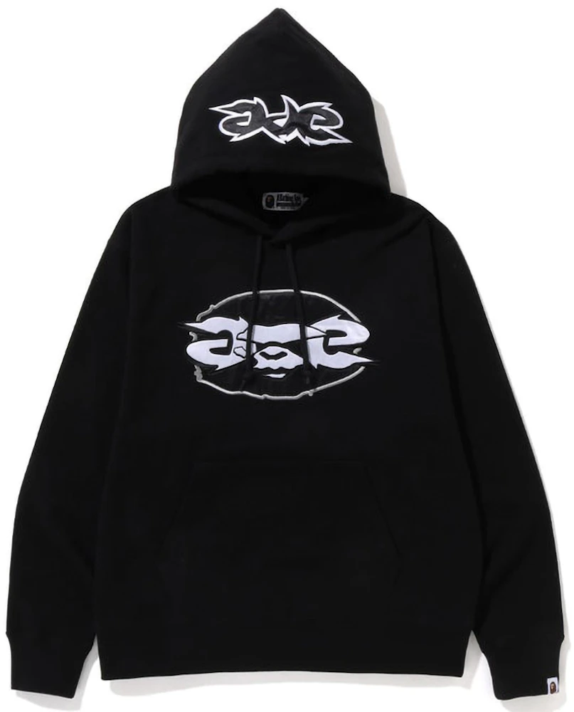 BAPE Ape Relaxed Fit Pullover Hoodie (FW22) Black Men's - FW22 - US