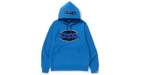 BAPE Ape Relaxed Fit Pullover Hoodie (FW22) Blue