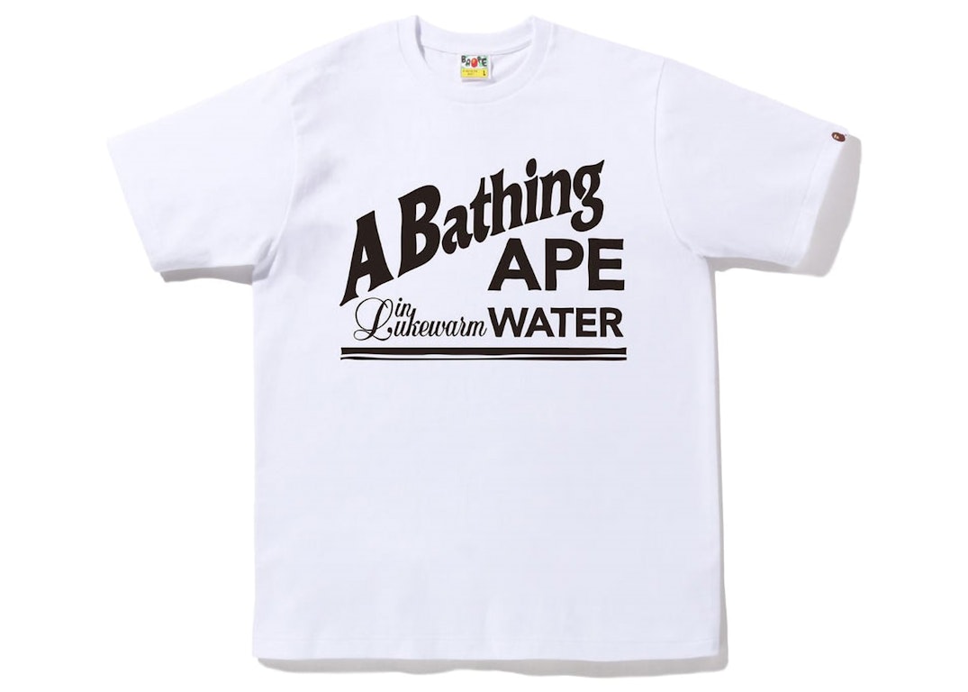 Pre-owned Bape Archive Graphic #12 Tee White