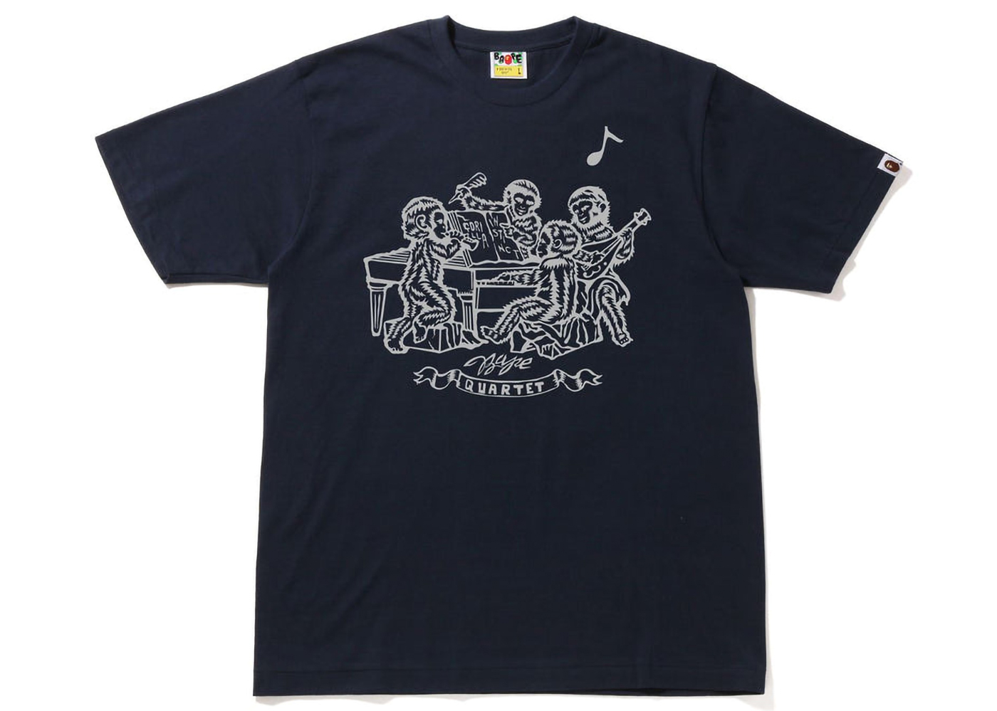 BAPE Archive Graphic #5 Tee Navy