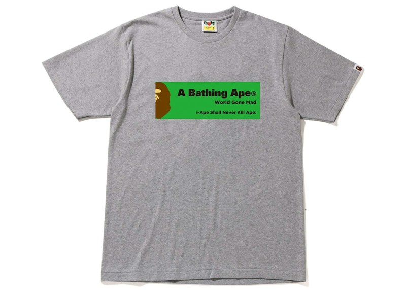 BAPE Archive Graphic #7 Tee Grey