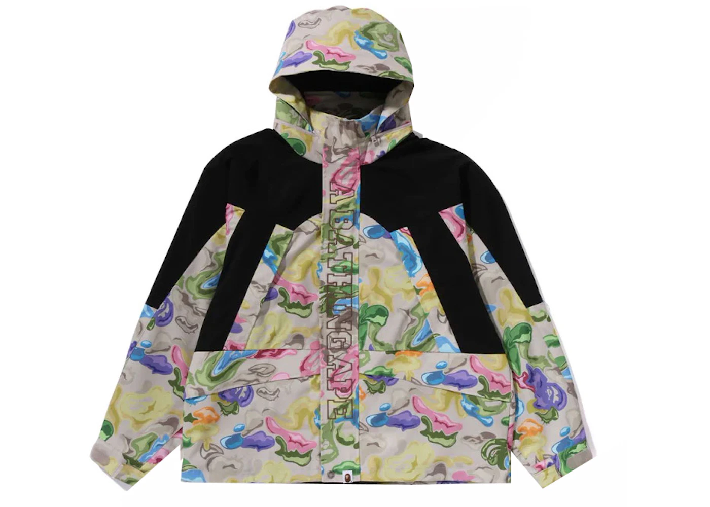 BAPE Art Camo Snowboard Jacket Multicolor Men's FW23 US