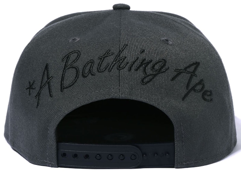 BAPE B Logo A Bathing Ape 9Fifty New Era Cap Grey - FW22 - US