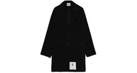 BAPE BLACK Chesterfield Coat Black