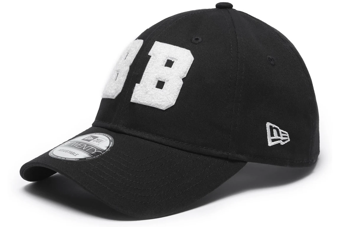 BAPE BLACK New Era 9Twenty Panel Logo Cap Black