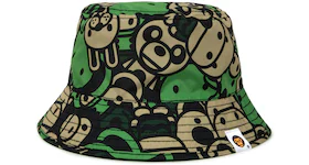 BAPE Baby Milo #2 Reversible Bucket Hat Green/Black