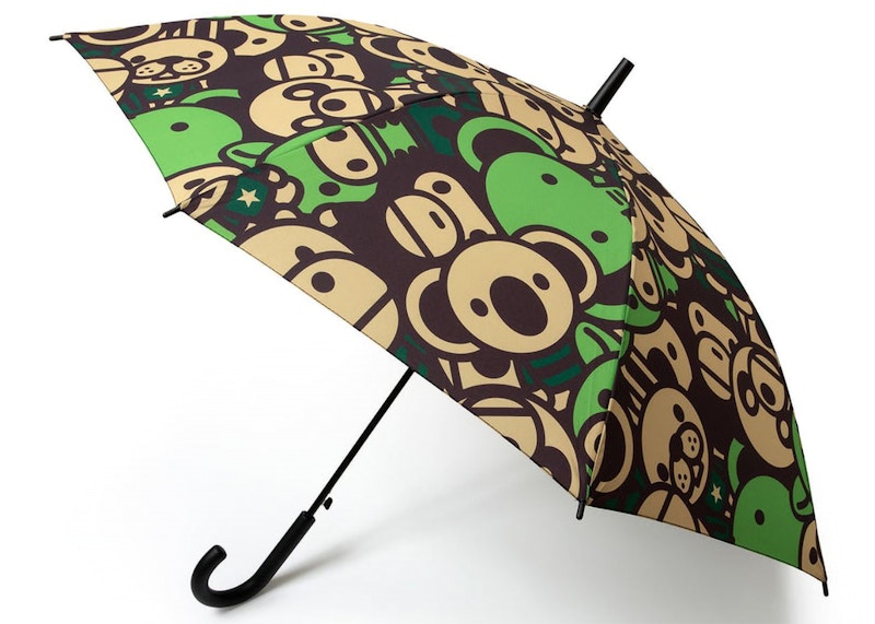 BAPE Baby Milo #2 Umbrella Green/Khaki - SS23 - CN