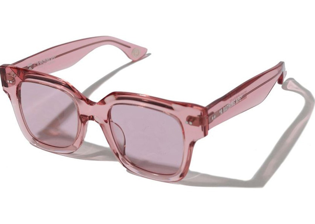 Pre-owned Bape Baby Milo 3 Sunglasses Pink