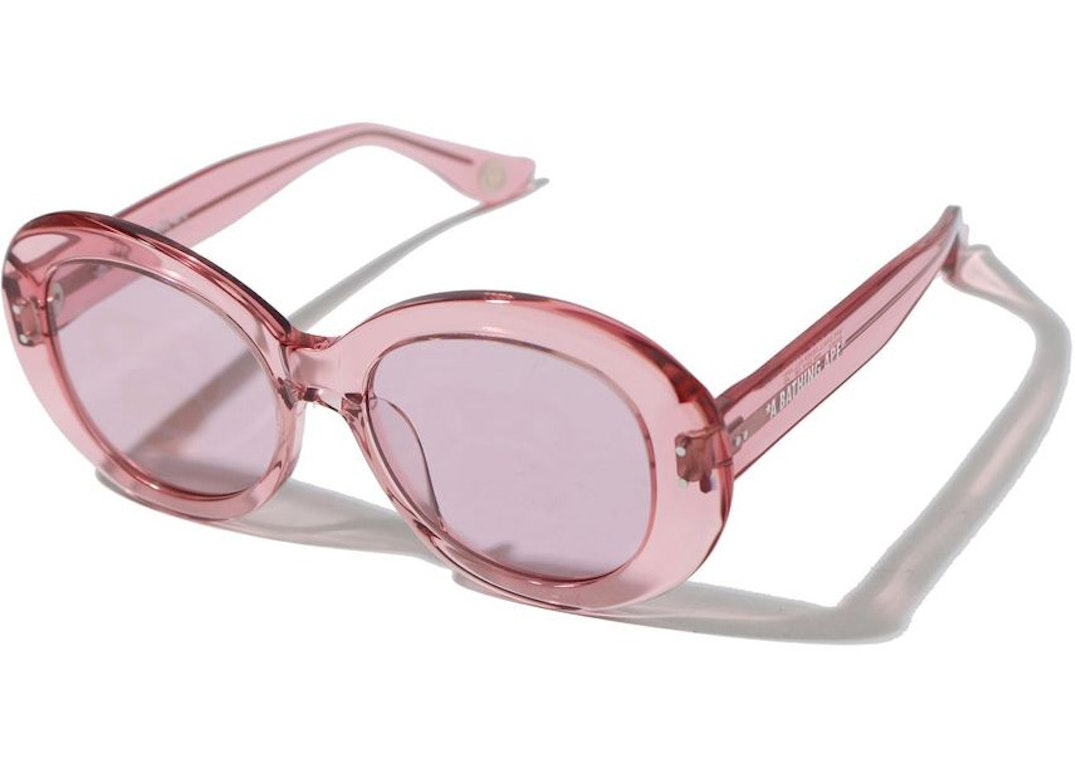 Pre-owned Bape Baby Milo 4 Sunglasses Pink