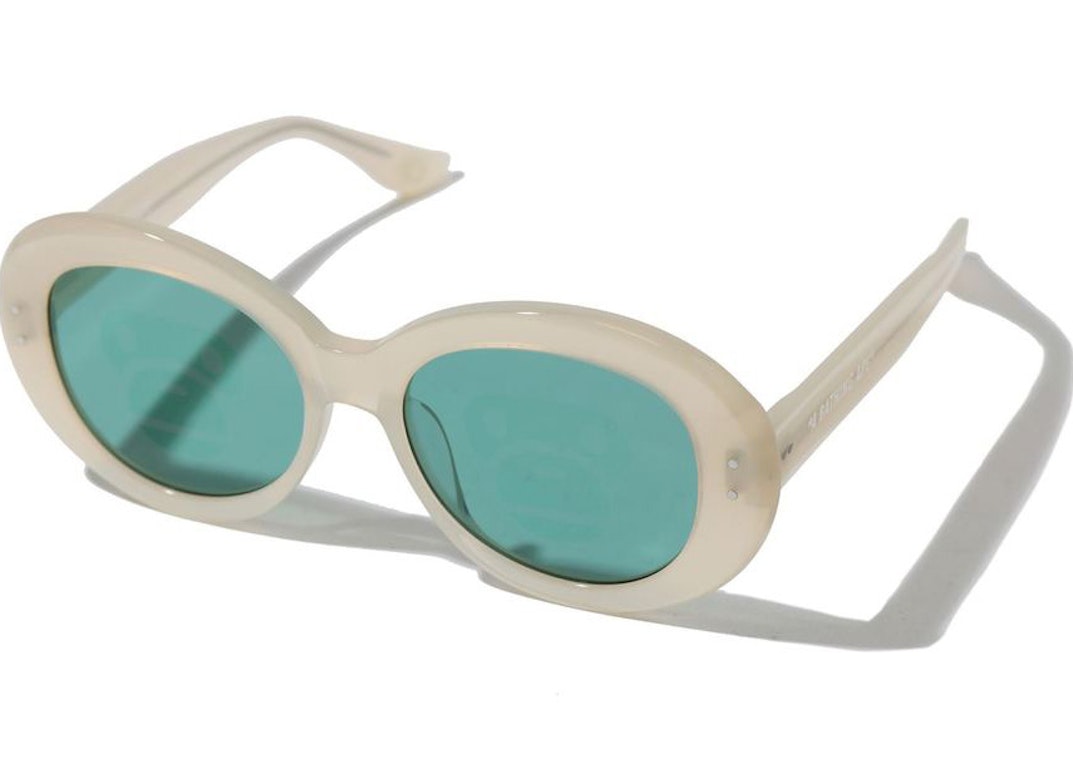 Pre-owned Bape Baby Milo 4 Sunglasses White