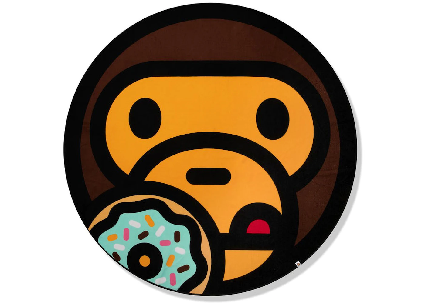 BAPE Baby Milo Beach Towel Brown SS23 US - Main Image