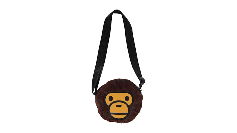 バッグ BABY MILO BOA SHOULDER BAG BAPE Baby Milo Boa Shoulder Bag Brown Men's - US