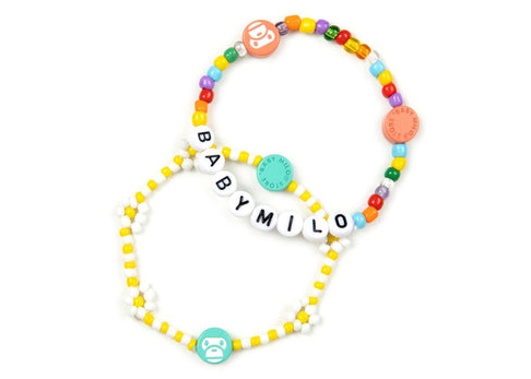 BAPE Baby Milo Bracelet (Set of 2) Multi - SS22 - US