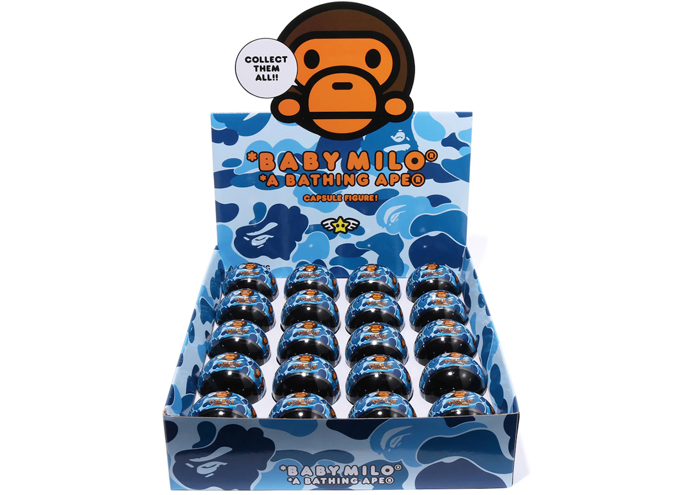 BAPE Baby Milo Capsule Figure Box Set Multi FW22 US