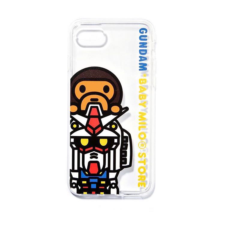 BAPE Baby Milo Clear Gundam Iphone 8 Case Clear - US