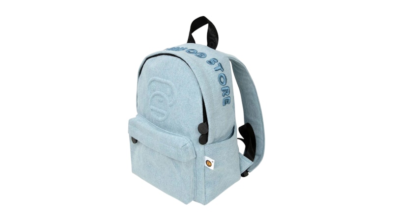 BAPE Baby Milo Denim Mini Bagpack Light Indigo Men's - SS25 - GB