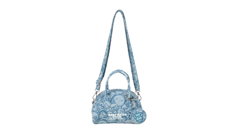 BAPE Baby Milo & Friends Crossbody Bag Denim - SS26 - US BAPE Baby Milo & Friends Crossbody Bag Denim - SS26 - US