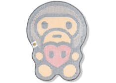 BAPE Baby Milo Heart Rug Brown - SS23 - US