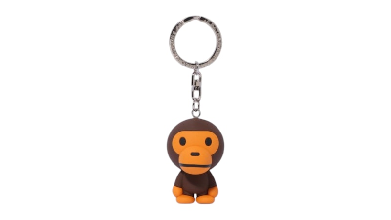 【A BATHING APE】 BAPE Baby Milo Keychain Brown BAPE Baby Milo Keychain Brown - US