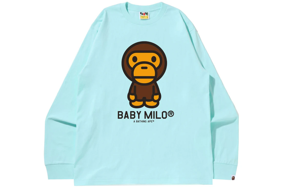 BAPE Baby Milo L/S Tee (SS22) Sax