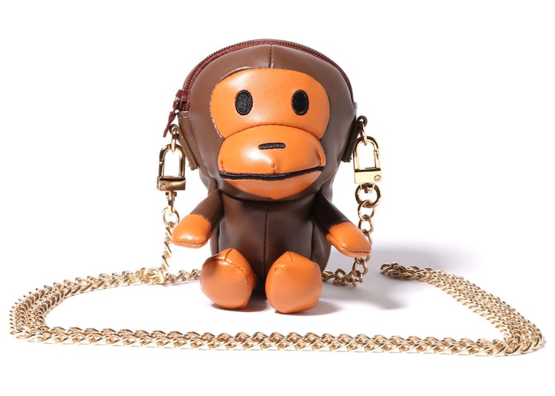 BAPE Baby Milo Mini Shoulder Bag Brown - SS22 - US